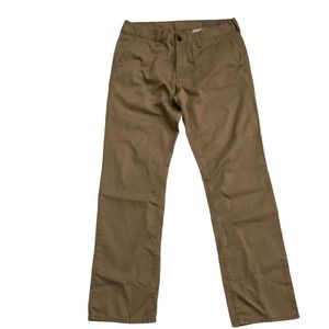 Dillon Bull Head Skinny Tan  Pants Mens Size 32